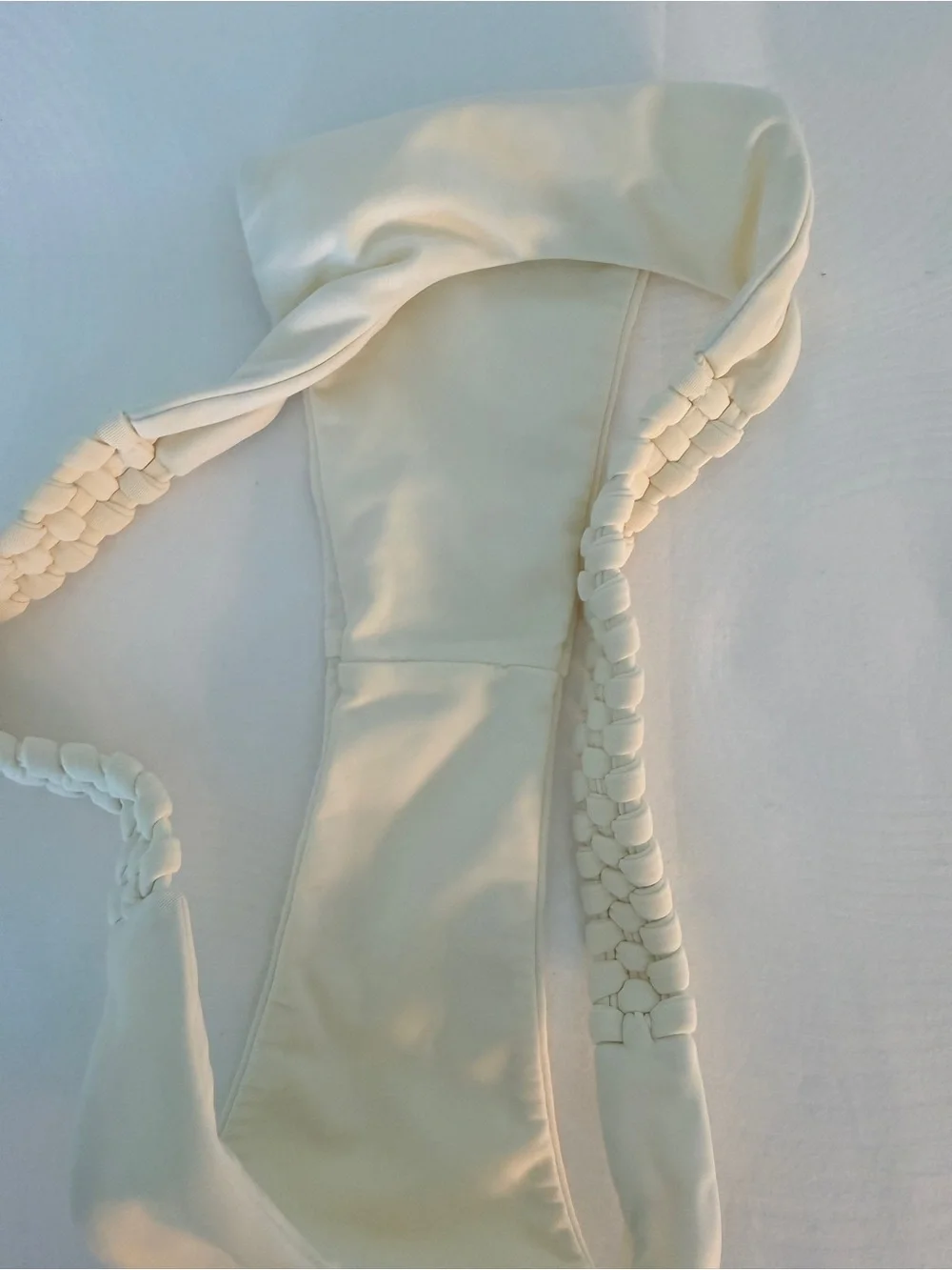 Isa Boulder Cream Braided-Detail Bikini Set - Picture 3 of 8